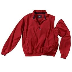 Athletic - Pro Convertible Wind Shirt, Brick Red