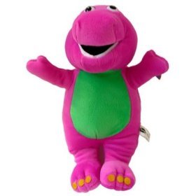 My Dinosaur Pal Barney Purple Plush Doll Big Toy 15 inch