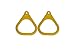 American Swing Yellow Plastic Triangle Residential Only - Set of 2