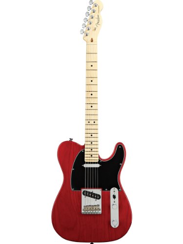 Fender American Standard Telecaster, Maple Fretboard - Crimson Red Transparent On Sale
