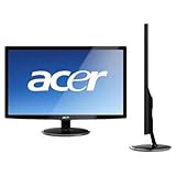 New Acer America Corp S242HLbid 24inch Widescreen LED LCD Monitor Black DVI ....