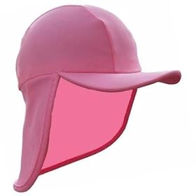Baby Girls Pink UV Sun Protection Legionnaire Cap UPF50+ 0-24 months