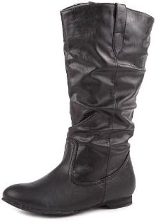 Reneeze ART-02 Women's Mid-Calf Boots- Black, Size 7.5