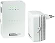 Netgear XAVNB2001-100PES Pack de 2 adaptateurs CPL Ethernet Powerline 200 Mbit/s Avec Wifi 300 N int�gr� Homeplug AV 1 port