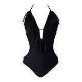 Plunge Monokini Black