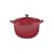 Tefal Jamie Oliver Cast Iron Stewpot & Lid, Raspberry, 20 cm