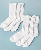 Greendog Boys White Crew Sock 6-Pack