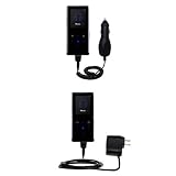 Essential Kit for the Samsung Yepp K3 - includes Car and Wall Charger with Rapid Charge Technology - Gomadic Brand w/ TipExchange Technology