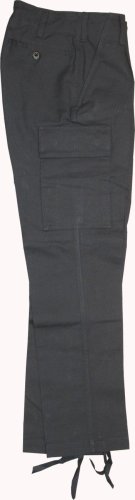 Robuste Bundeswehr Moleskin Feldhose schwarz BW-Gr. 13 (102)