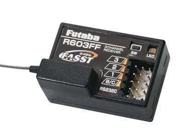 R603FF 2.4GHz FASST 3Ch 3PK 4PK