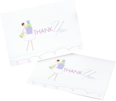 Bridal Shower Gifts Thank You Cards (25 cards and envelopes)