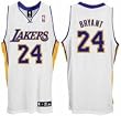Kobe Bryant White adidas NBA Authentic Los Angeles Lakers Jersey