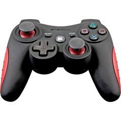 Dreamgear SHADOW 6 WIRELESS CONTROLLERFOR PS3 RED/BLACK SIXA WRLS CNTRLR SIX AXIS (Video Game / PS3)