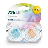 Avent Translucent Pacifiers - Toddler Pacifiers (6-18 mo) - Case of 4