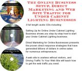 The Online Business Setup, Direct Marketing, Web Site Traffic for Under Cabinet Lighting Businesses