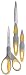 Westcott Titanium Scissor, Letter Opener, Staple Remover, 8 Inches, 3-Pack (14244)