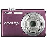 Nikon Coolpix S220 Digital Camera, Plum - Refurbished by Nikon U.S.A.