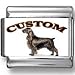 Field Spaniel Dog Custom Photo Italian Charm