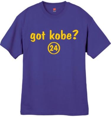 Mens Got Kobe ? Purple T Shirt Size Large