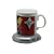 iTALKonline USB Powered Cup Warmer Tea/Coffee 4 Port HUB Silver