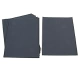 uxcell 研磨紙やすり　サンディング研磨紙　シリコンカーバイド　1500Cw　ペイント仕上げ　10個入り