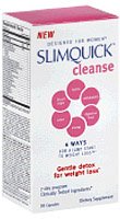 SLIMQUICK CLEANSE - Gentle Detox for Weight Loss, 56 ct