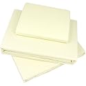 Flannelette Fitted Sheet, Cream, Double