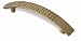 Siro Designs 46-148 Tech Novelle 128MM Arch Pull - Antique Brass