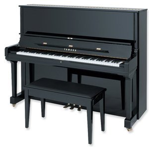 Yamaha U1 Klavier (Schwarz poliert) - Gebraucht