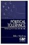 Political Tolerance: Balancing Community and Diversity (Contemporary American Politics)