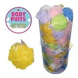 Body Puff 84 Pieces Display Assorted
