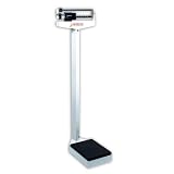 Detecto Eye Level Physician Scale 400 LB X 4 Oz Without Height Rod 10 1/2 X 14 1/2 Platform - Detecto 437