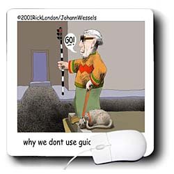 Cover image : Londons Times Funny Cat Cartoons - Seeing Eye Cats - Mouse Pads