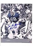 Joe DeLamielleure Buffalo Bills Autographed 8 x 10 Photograph Inscribed with HOF 03 (Unframed)