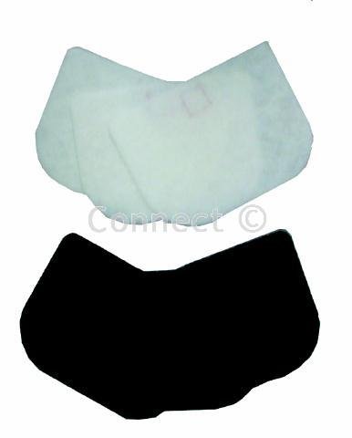 Deep fat fryer filter set