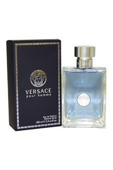 Versace Pour Homme by Gianni Versace 3.3 / 3.4 oz 100 ml edt Cologne Spray For Men * Original Retail Packaging...