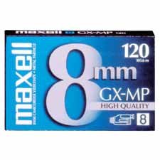 GX-MP 8mm Metal Particle Videocassette by Maxell