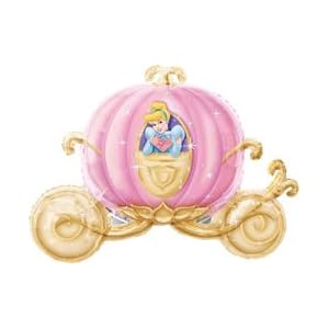 Cinderella Carriage 33in Balloon by Factory Card and Party Outlet