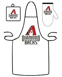 Arizona Diamondbacks Grilling Apron Set - Baseball Sports Merchandise