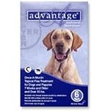 Advantage Flea Control for Dogs 55+ lbs. (Six Dose (6-applications))