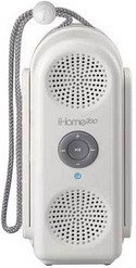iHome iH20W Shower to Beach Portable Speaker System for iPod (White)