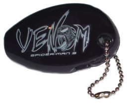 Marvel Spiderman 3 Venom Light Projector Keychain 48048