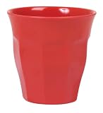 from Rice Melamine Cup in Red by Rice Denmark Homewares