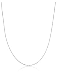 Sterling Silver Snake Chain Necklace, 36"