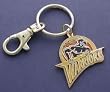 Golden State Warriors Key Chain with clip