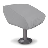 Hurricane Folding Pedestal Boat Seat Cover In Grey
