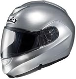 HJC SY-MAX 2 SYMAX2 FLIP-UP LT. SILVER SIZE:MED MOTORCYCLE Full-Face-Helmet
