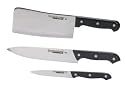 Ronco Acquisition KN4105BLGEN Six Star Pro-chef Trio Knife Set 3pc.