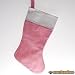 Pink Felt Christmas Stocking