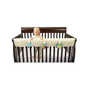 Leachco Organic Easy Teether XL - Crib Rail Cover For Convertible Cribs - Ivory